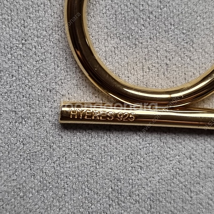 이에르로르 노아이유 실버 써클 귀걸이 20mm--6