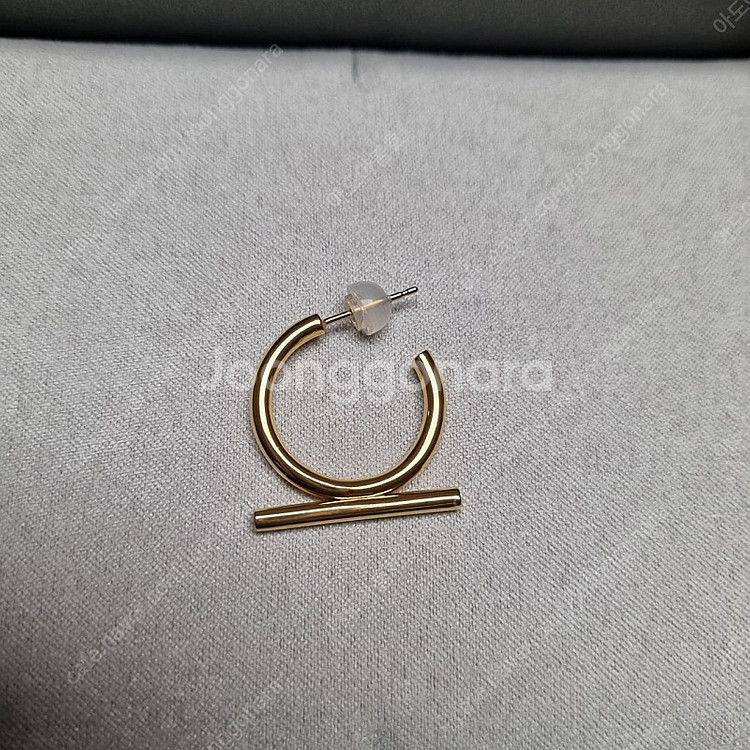 이에르로르 노아이유 실버 써클 귀걸이 20mm--7