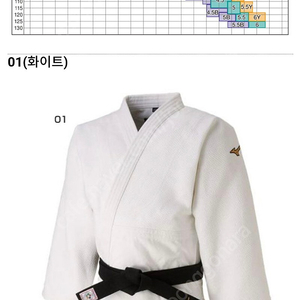 미즈노 유도복 백색 2.5y 구매합니다.