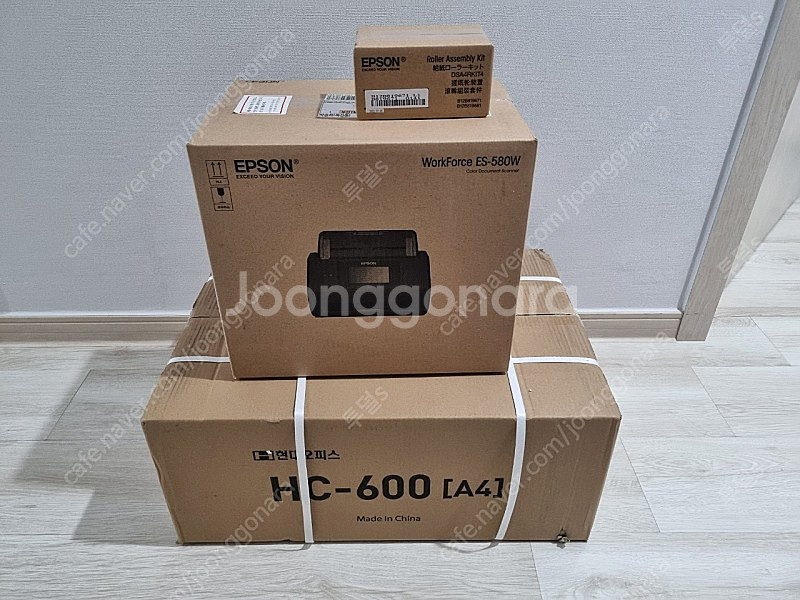 [엡손] 엡손 북스캔 양면스캔 580W 세트(제단기+롤...--2