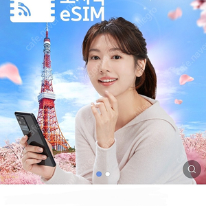 일본 esim/유심칩 1GB×5일 판매합니다