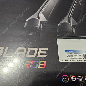 Oloy rgb 3200 cl16 32gb(16gbx2) 미개봉