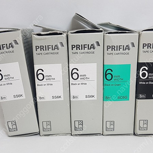 엡손 PRIFIA 라벨카트리지 3가지색상 총5개