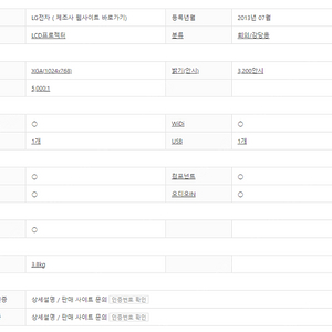 lg bg630 프로젝터 판매합니다.[일산]