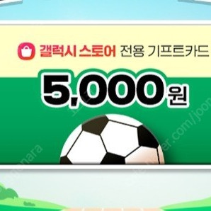 갤럭시스토어 기프트카드 5000