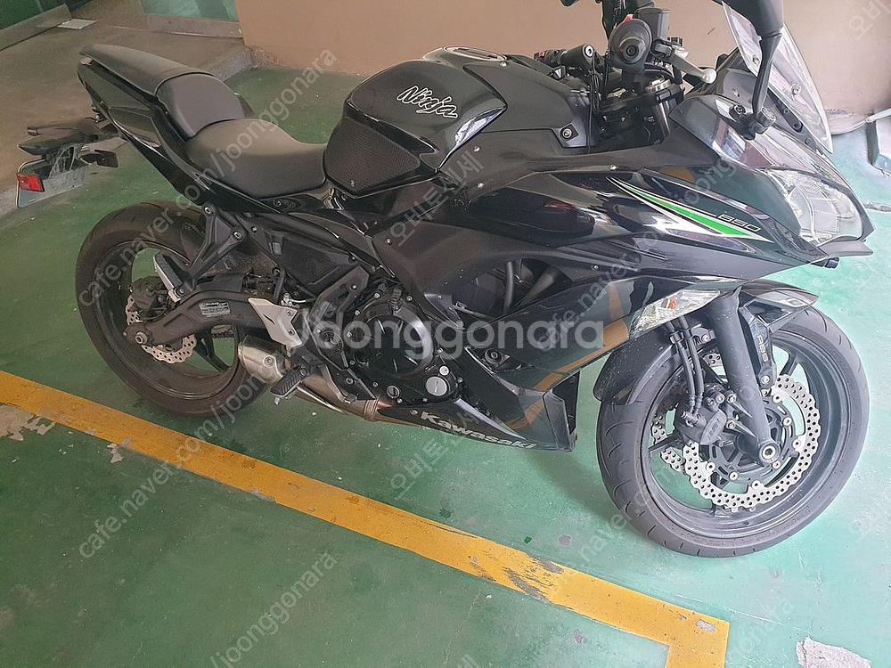 가와사키 닌자650 18년식 블랙 무사고 정식수입 폐지완료--6