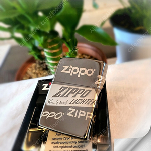 정품 미개봉 새 지포라이터 49051 ZIPPO LOGO DESIGN