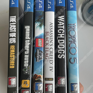 PS4)) ﻿TROPICO // WATCH DOGS // The last of us (Remastered)﻿ 타이틀 팝니다