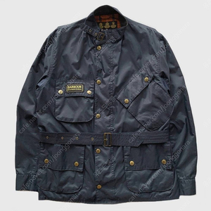 Barbour Nylon 바버인터네셔널 벨티드자켓 M