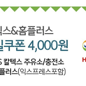 gs주유권 홈플러스 사용가능 오늘까지