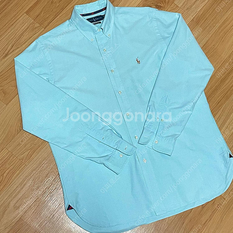 폴로 랄프로렌 하늘색 옥스포드 셔츠 110--5