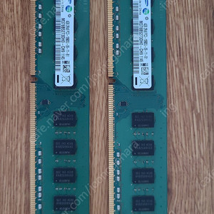 삼성 ddr3 pc3-10600 4g 메모리 2개 팝니다.