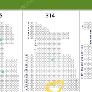 5월5일 금요일 두산 대 LG 네이비 314블록 2연석