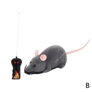 NEW 회색 마우스 쥐 고양이 장난감 인형 완구 로봇 생쥐 장난감 무선 미니 자동 반려동물