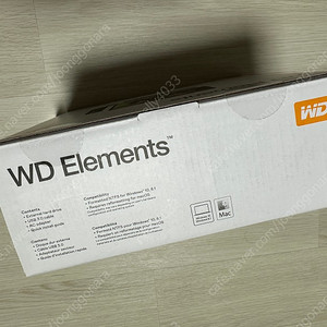 WD ELEMENTS 14TB 14테라 외장하드 미개봉 판매