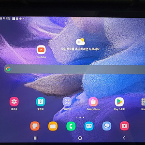 ﻿갤럭시 탭 s7fe 128g 셀룰러lte 블랙(거의 새것)
