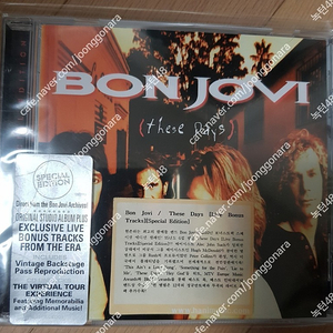 Bon Jovi 본조비 These Days 스페셜에디션