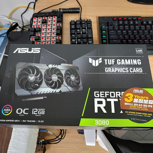 asus 3080 12g o.c 그래픽카드 새제품