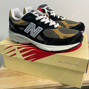 New Balance 990v3 Made in USA Black tan 265