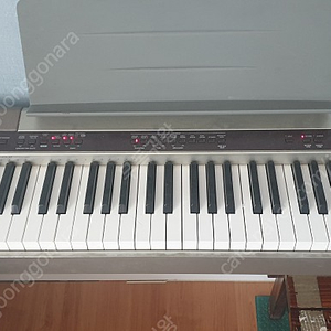 전자 피아노와 입문용 기타