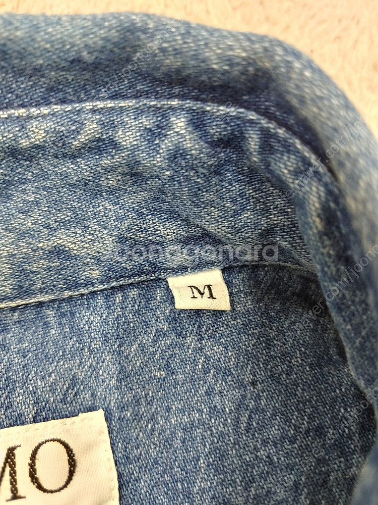 (정품) 카모 바이 스테파노 우게티 데님 셔츠 / 분더...--7
