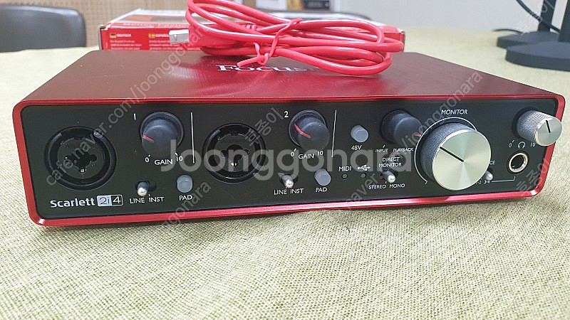 Focusrite scarlett(포커스라이트 스칼렛)...--1