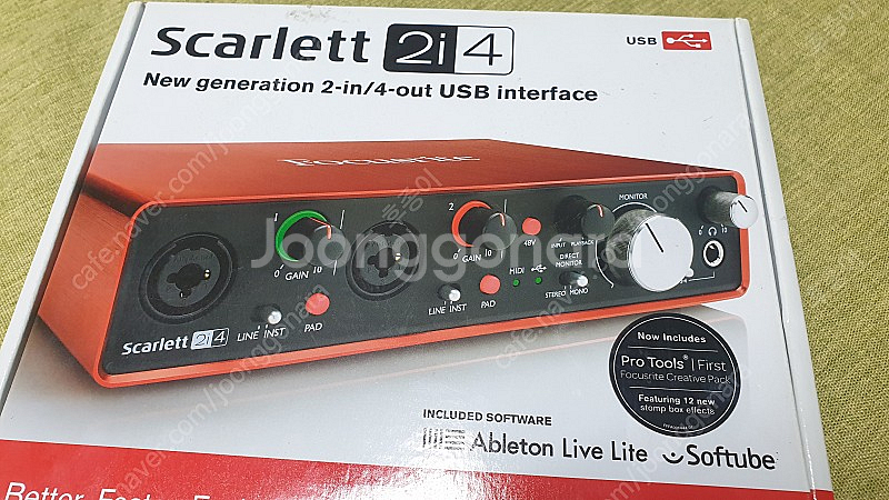 Focusrite scarlett(포커스라이트 스칼렛)...--2