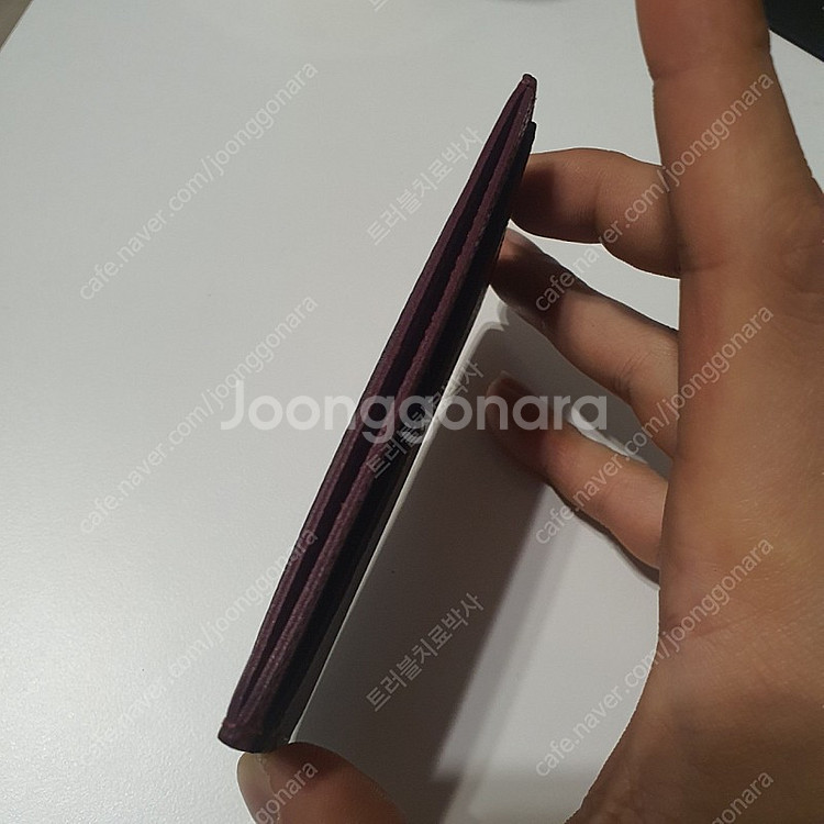 정품 루이비통 모노그램 푸시아 카드지갑--2