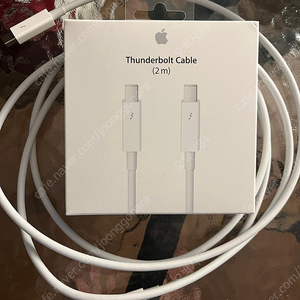 애플 썬더볼트 2 thunderbolt 2 케이블 2m