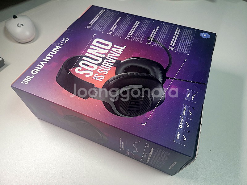 JBL Quantum 100 헤드셋 미개봉 새제품 팝니...--1