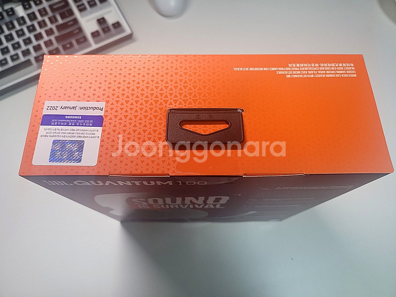 JBL Quantum 100 헤드셋 미개봉 새제품 팝니...--2