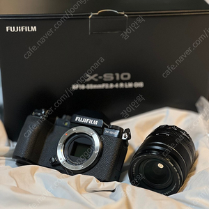 후지 x-s10 풀박스+18-55mm 렌즈