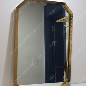 메탈골드 팔각 거울 900x600