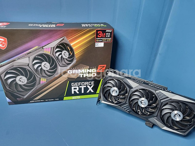 [판매]MSI 지포스 RTX 3070 게이밍 Z 트리오...--0