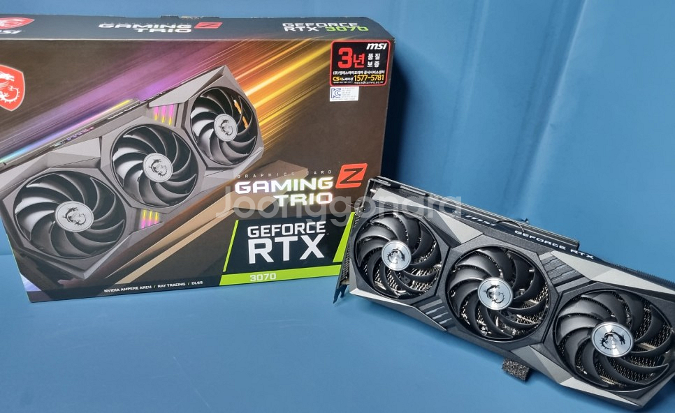 [판매]MSI 지포스 RTX 3070 게이밍 Z 트리오...--1