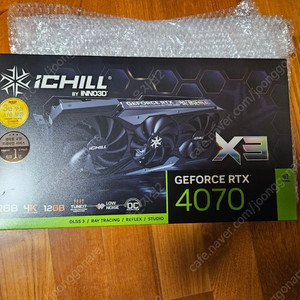 inno3D iChiLL 지포스 RTX 4070 D6X 12GB X3 (새제품급)