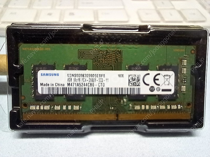 삼성 DDR4 2666 4GB 노트북용 램--0