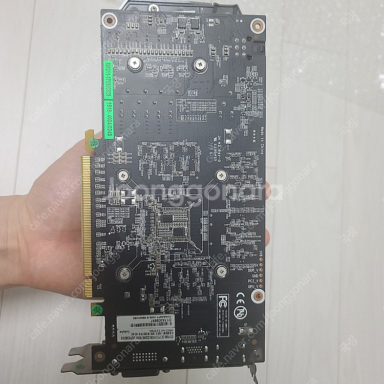 갤럭시 1060gtx 6g 팝니다.--1