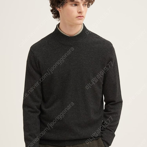2019 빈폴 남성 캐시미어100% 하프넥 니트 스웨터 100 (20만원대 구매) 13만원