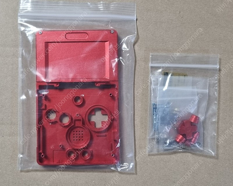 닌텐도 GBA SP용 알루미늄 하우징 쉘 이미지