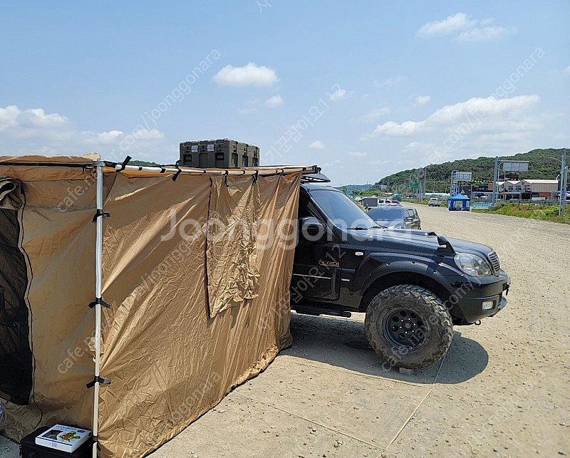 타오프리 자동차 어닝 + 어닝룸 2.5m×3m 신품 5...--1