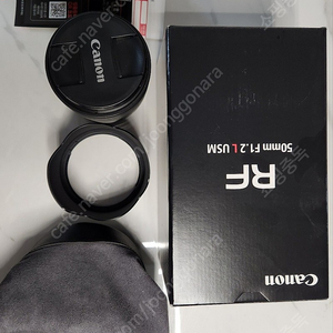 캐논 RF50mm f1.2 알오이 사용감 거의 없는 상품입니다.