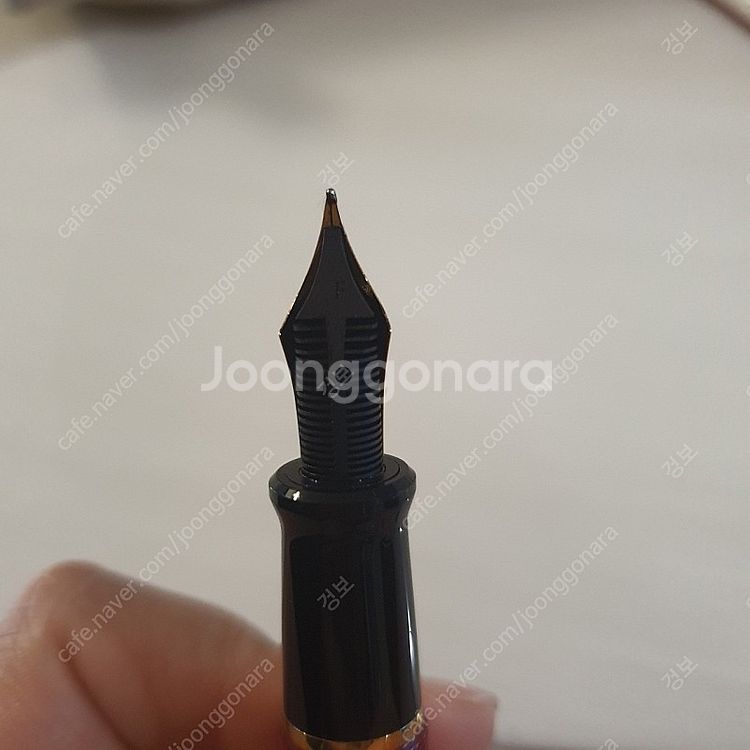 오로라 탈렌튬 보르도 f닙 만년필 판매합니다--2