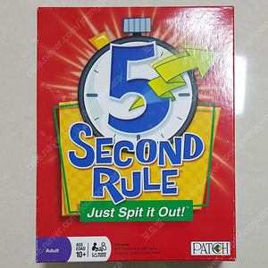 5 second rule 영어 보드게임 5초 준다 영어