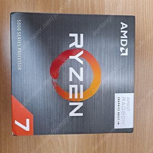 AMD 라이젠7 5700G 세잔 미개봉 새제품