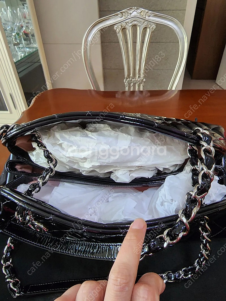 샤넬백 샤넬가방 볼링백 페이던트 195만--7