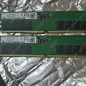 삼성 ddr5 - 4800 메모리 16기가x2장