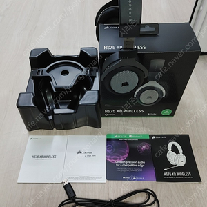 커세어 XBOX 무선헤드셋 corsair HS75 XB wireless 신품급 판매합니다.