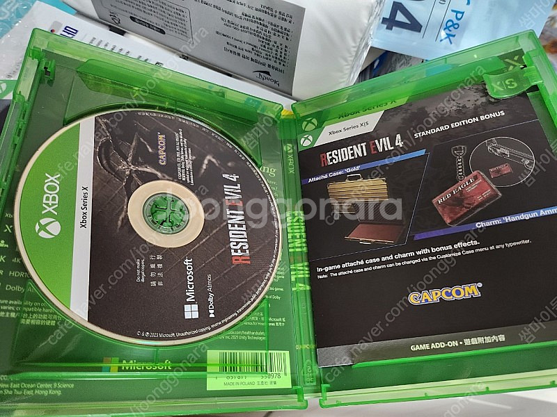 대전] XSX 바이오하자드4(re4)+엘든링(스틸북포함...--3