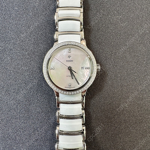 오토매틱 시계 라도 여성용 Rado Centrix Automatic Diamond Ladies Watch